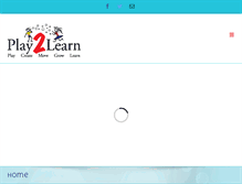 Tablet Screenshot of play2learn.biz